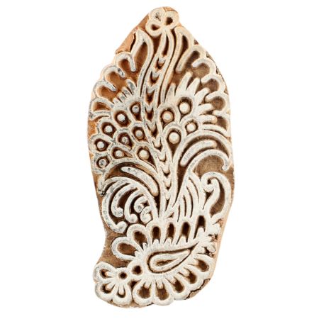 Set of 1 Piece New Wooden Printing Block